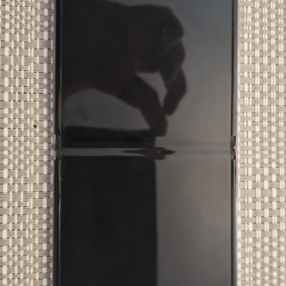 Purple Foldable Smartphone